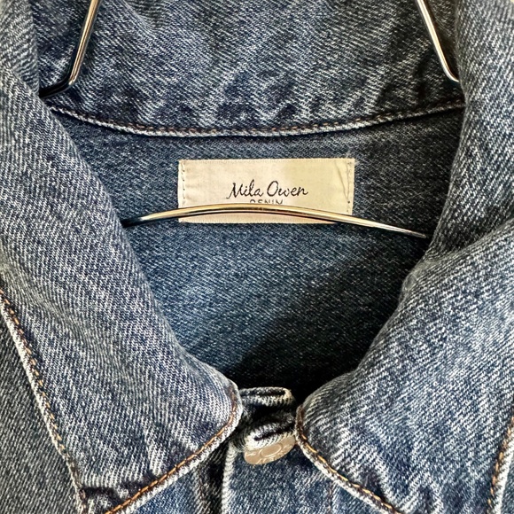 Mila Owen Oversized denim jacket by EDWIN (Japanese) - Picture 3 of 7